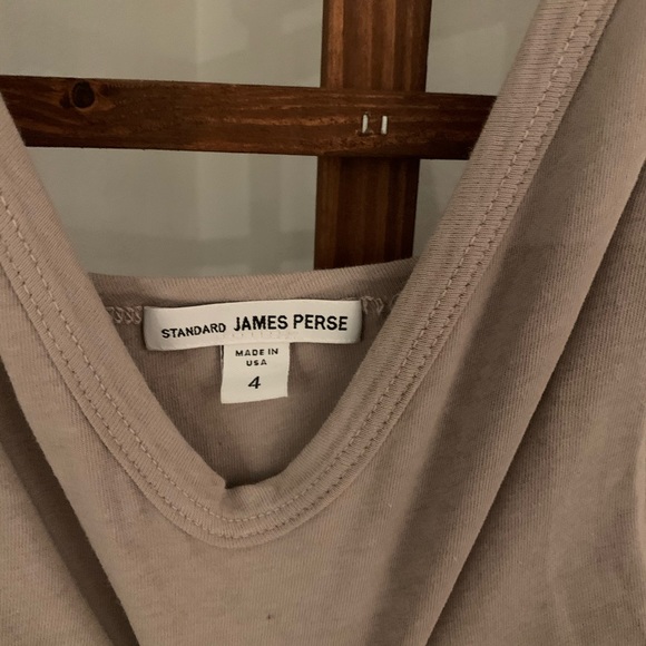 James Perse Grey Dress Midi - Picture 3 of 3